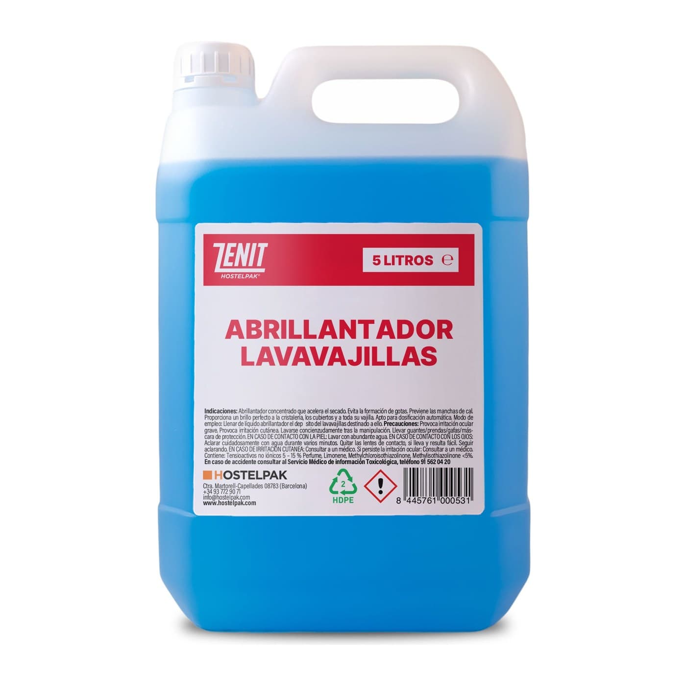 Abrillantador para lavavajillas